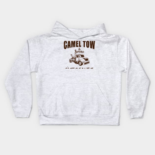 Camel Tow & Service Kids Hoodie by Unfluid